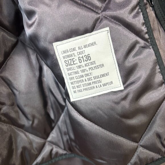 Vintage 1992 Freed & Freed Wool Trench Coat Womens All Weather Military Belted - Picture 6 of 8